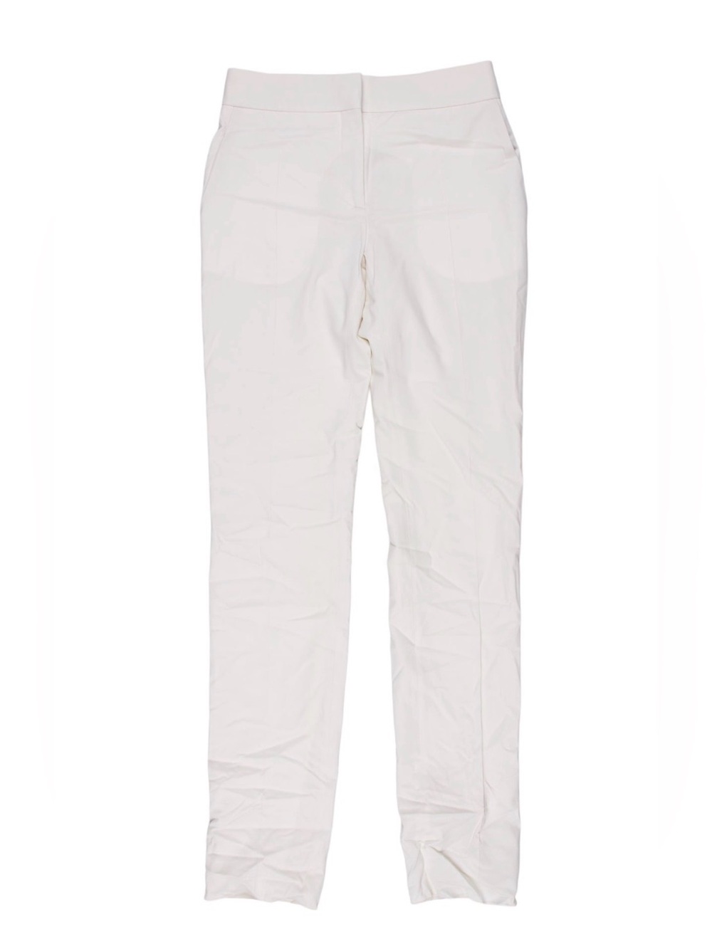 Tom Ford Cream Straight-Leg Dress Pants - Picture 2 of 6